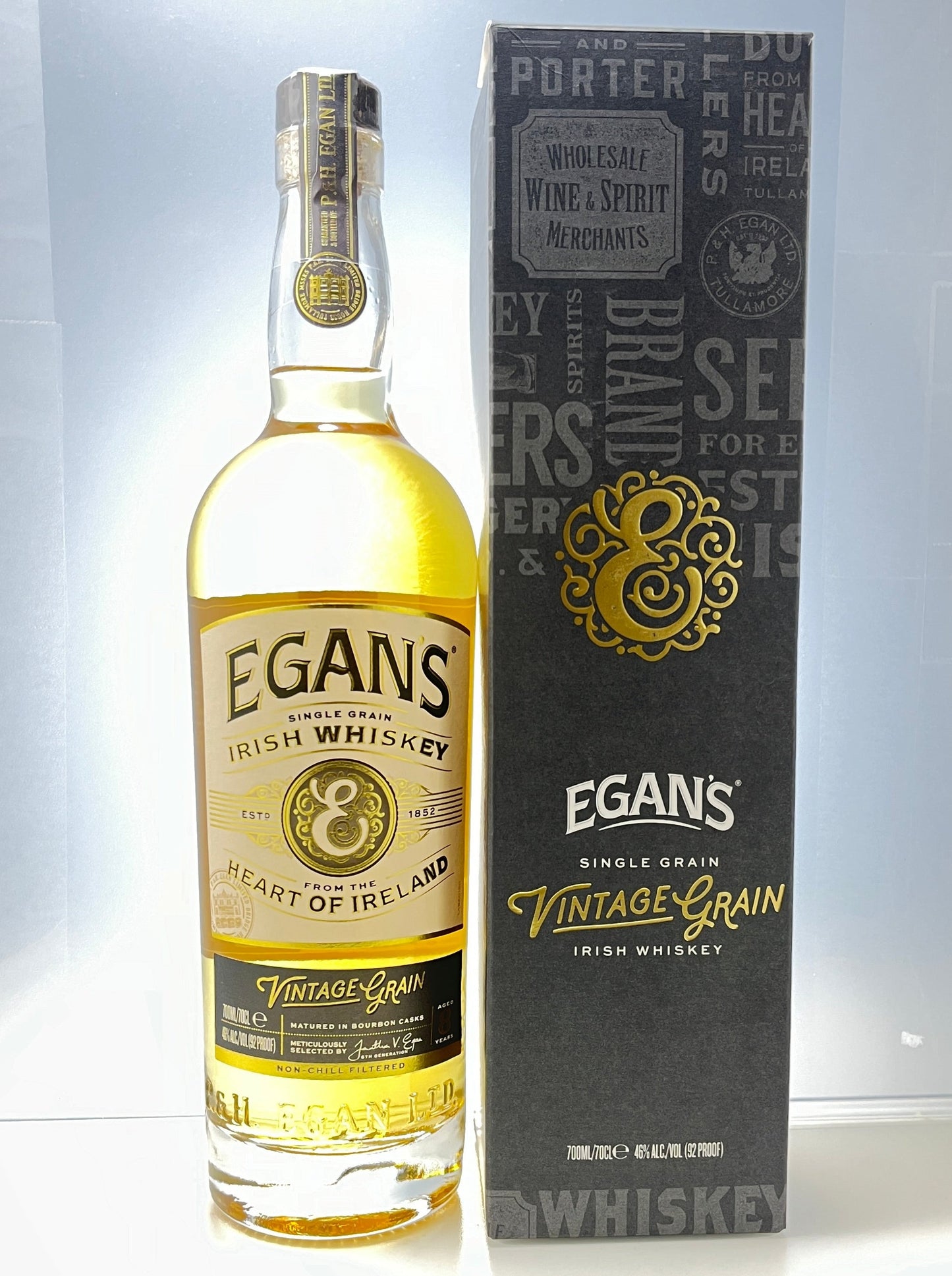 イーガンズ ヴィンテージグレーン700ml【アイリッシュウイスキー】