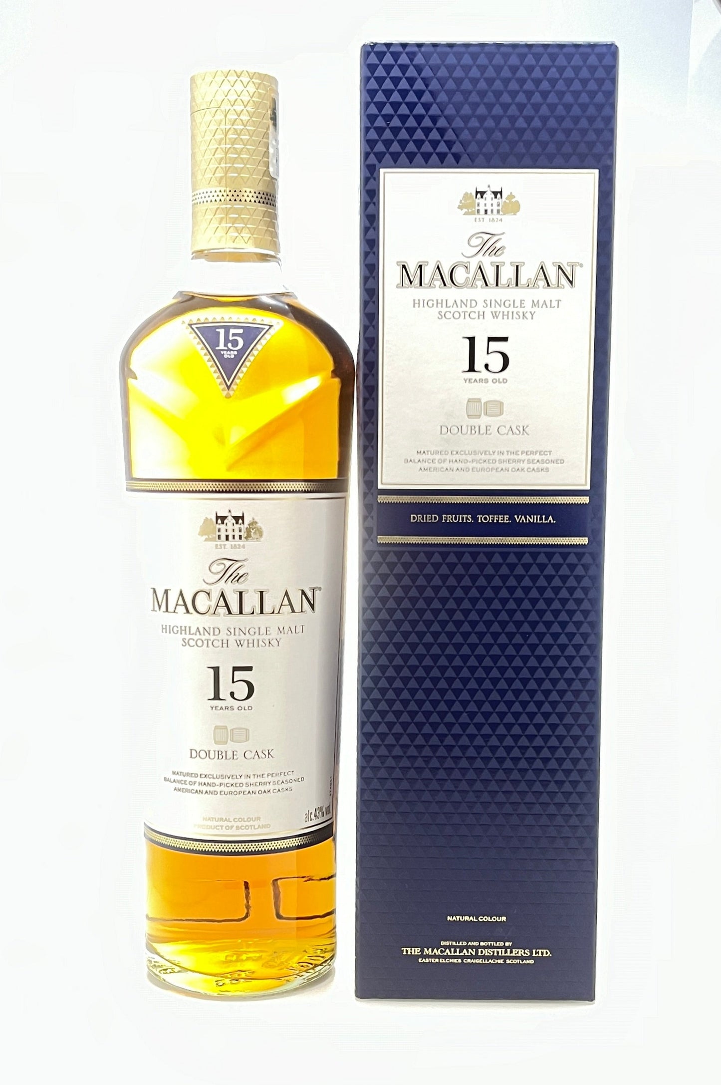 マッカラン15年ダブルカスク700ml【スコッチウイスキー】