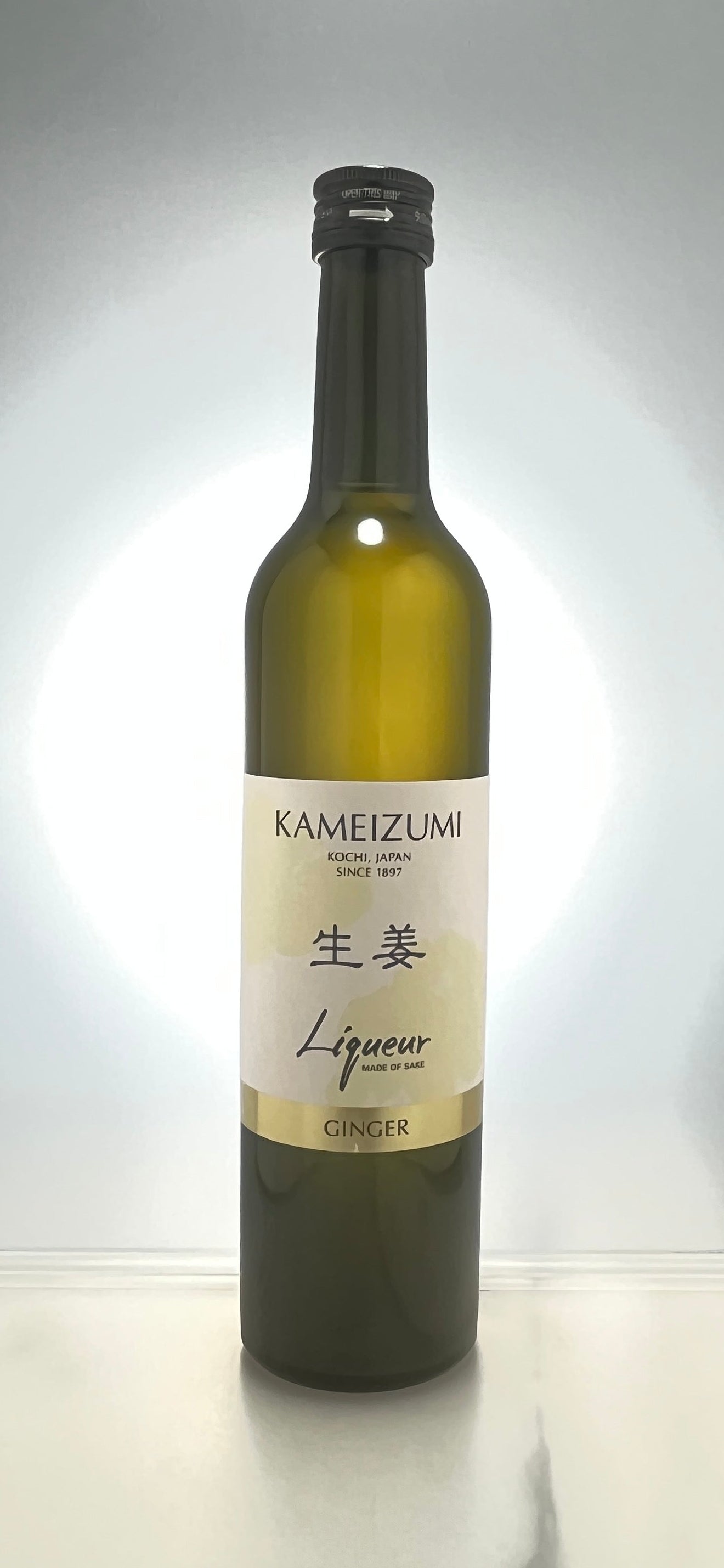 亀泉 生姜リキュール500ml 【高知県のリキュール】
