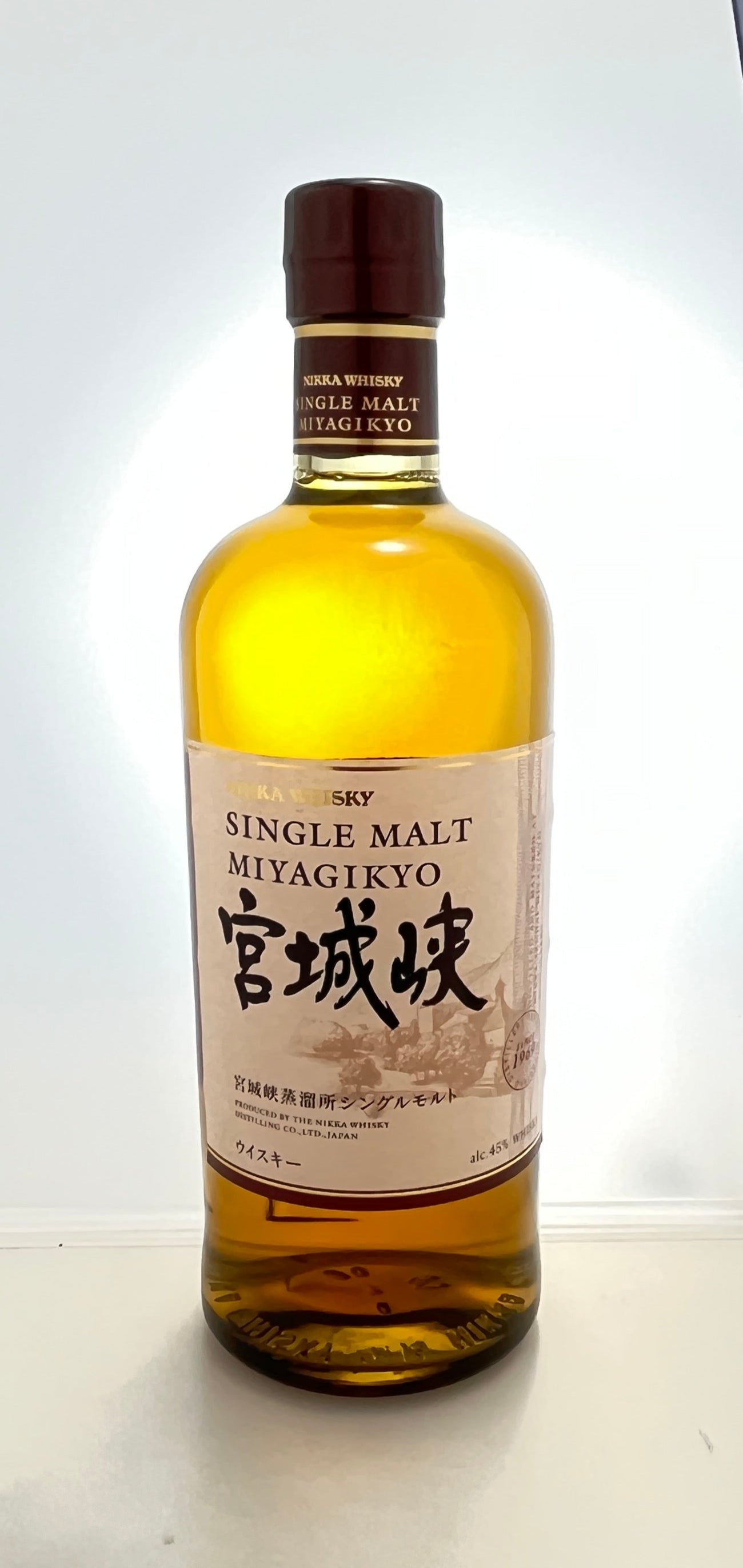 宮城峡シングルモルト700ml【ジャパニーズウイスキー】