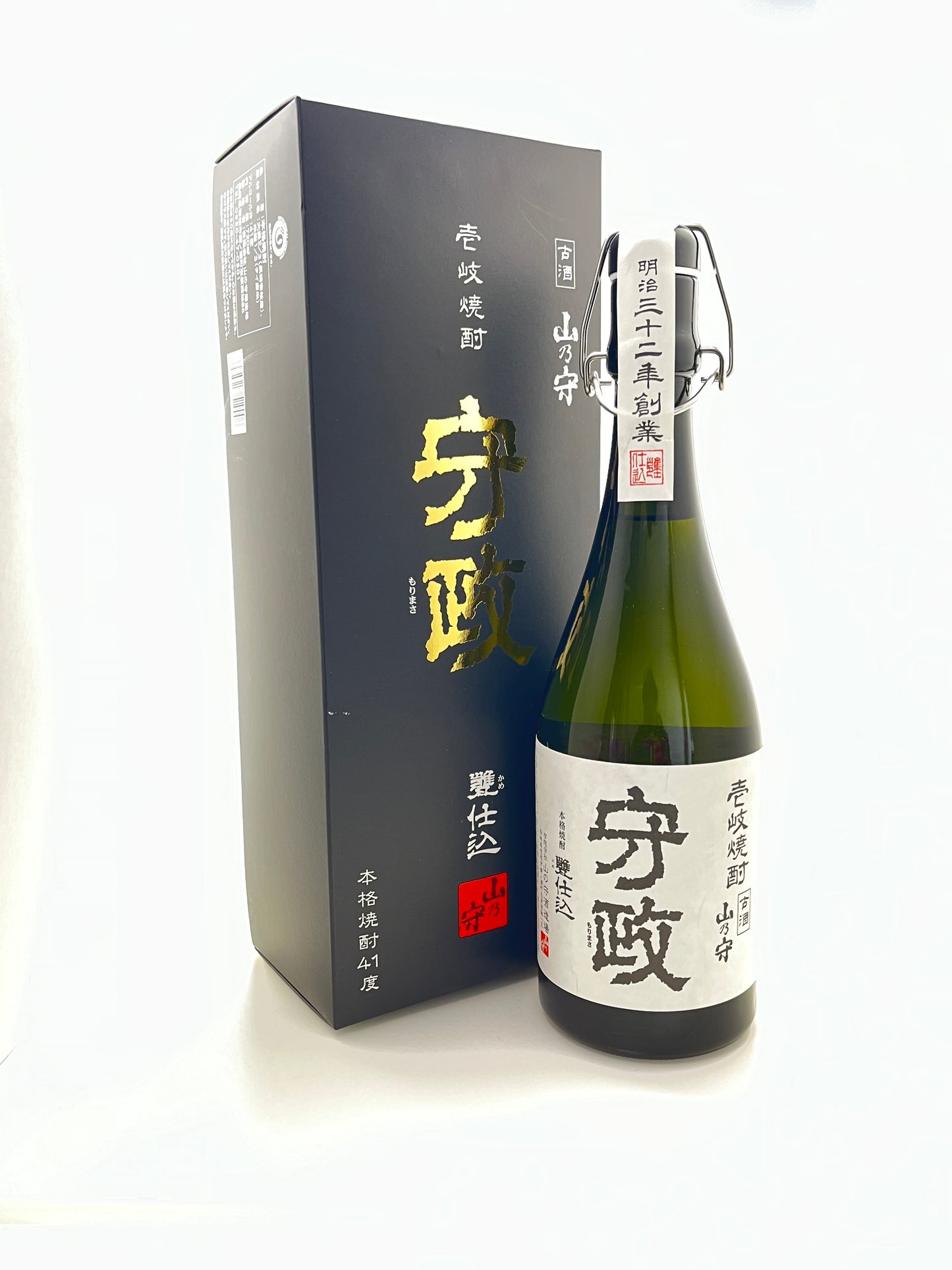 壱岐焼酎 古酒 山乃守 守政 720ml【長崎県の麦焼酎】