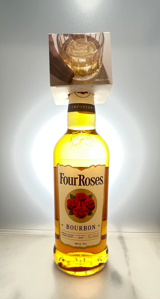 フォアローゼス イエロー  バラ型アイストレー付き700ml【バーボンウイスキー】