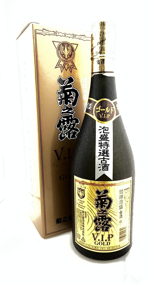 菊之露VIP GOLD 720ml【沖縄県の泡盛】