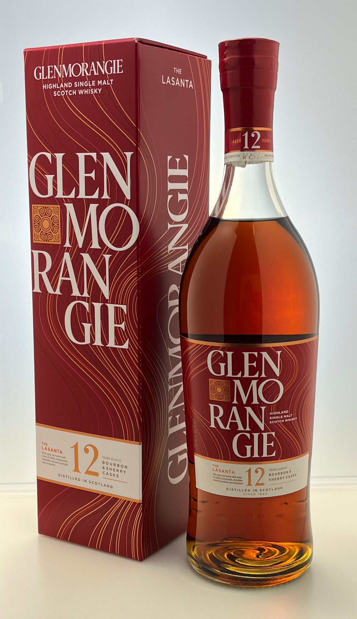 グレンモーレンジィ ラサンタ12年 シェリーカスクフィニッシュ700ml 